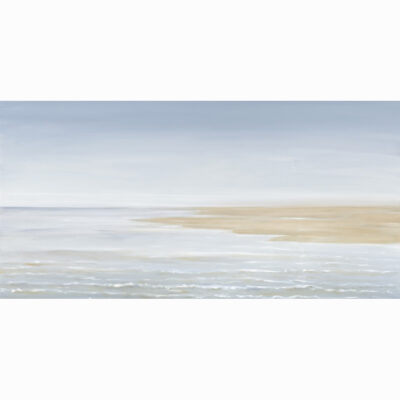 Oil on canvas painting 'Sandbar' by Bella Bigsby