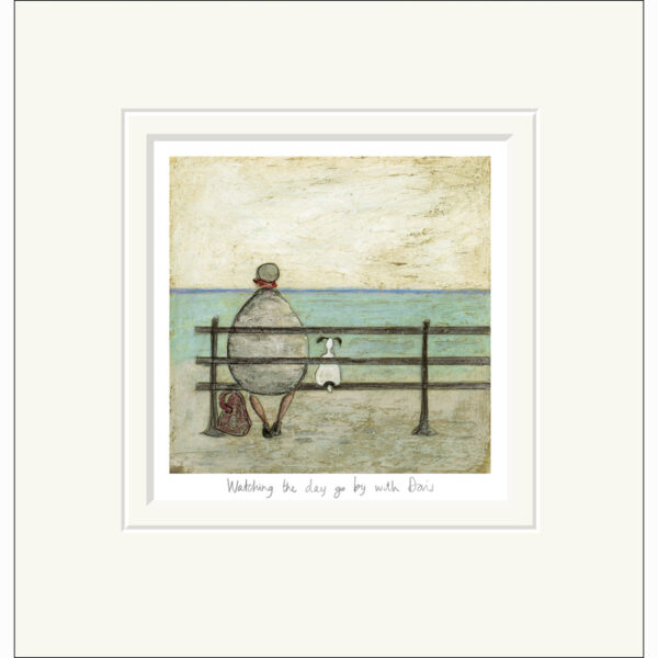 Limited Edition Print 'Watching the day go by with Doris' (mounted) by Sam Toft